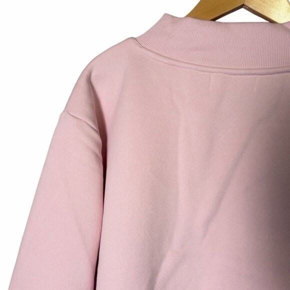 Parke Varsity Mockneck Sprinkle + White in S/M & L/XL, NWT - Picture 8 of 8